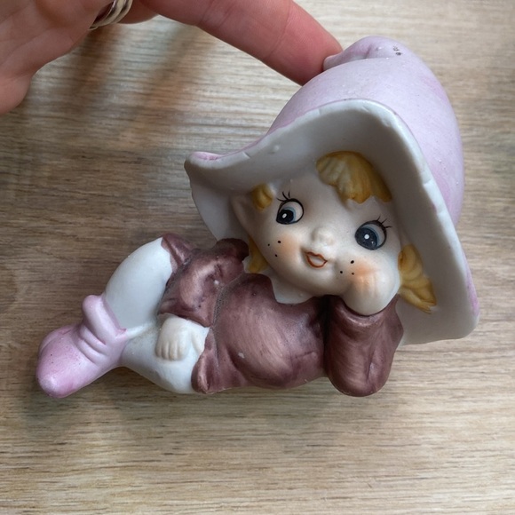 Vintage‎ Homco Pixie Elves Porcelain Figurines - Picture 2 of 11